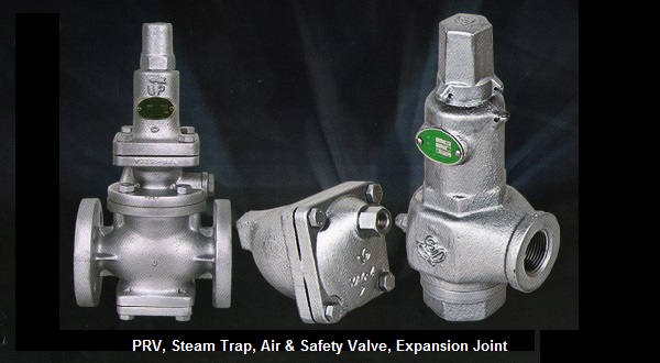 PRV Steam_Trap Air_and_Safety_Valve Expansion_Joint